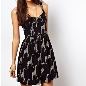 ASOS Giraffe Print Sundress
